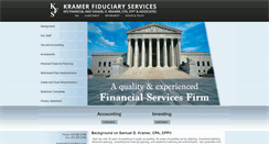Desktop Screenshot of kramerfiduciary.com